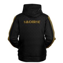 Load image into Gallery viewer, Saoirse Irish Republic Black-Gold Hoodie