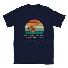 Load image into Gallery viewer, It's All Fun & Games Spoons T-shirt - Urban Celt