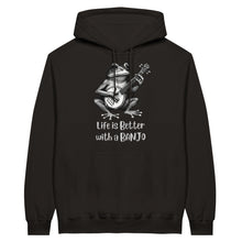 Load image into Gallery viewer, Life is Better with a Banjo Hoodie - Urban Celt