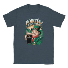 Load image into Gallery viewer, Porter Please As Gaeilge Unisex T-shirt - Urban Celt