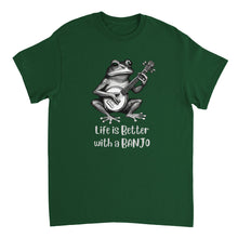 Load image into Gallery viewer, Life is Better with a Banjo T-shirt - Urban Celt