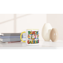 Load image into Gallery viewer, Páistí Le Gaeilge 11oz Ceramic Mug - Urban Celt