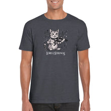 Load image into Gallery viewer, Lord of the Strings Cat Fiddle T-shirt - Urban Celt