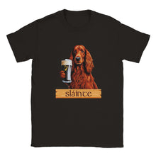 Load image into Gallery viewer, Sláinte Red Setter & Guinness T-shirt - Urban Celt