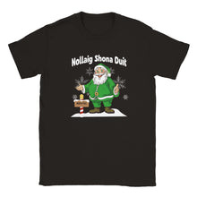 Load image into Gallery viewer, Nollaig Shona Dhuit Unisex T-shirt - Urban Celt