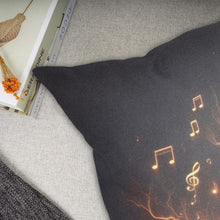 Load image into Gallery viewer, Neon Fiddle Art Pillowcase 18"x18" - Urban Celt