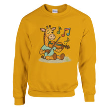 Load image into Gallery viewer, Giraffe Playing Fiddle Sweatshirt - Urban Celt
