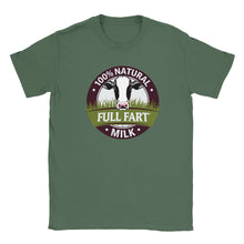 Load image into Gallery viewer, 100% Natural Full Fart Milk T-shirt - Urban Celt