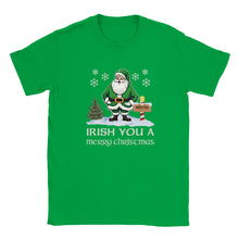 Load image into Gallery viewer, Irish You A Merry Christmas T-shirt - Urban Celt