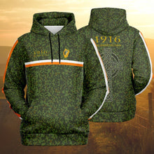 Load image into Gallery viewer, 1916 Easter Rising Green Camo Hoodie