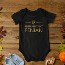 Load image into Gallery viewer, Unrepentant Fenian Baby Bodysuit - Urban Celt
