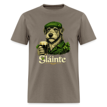Load image into Gallery viewer, Irish Wolfhound Sláinte T-Shirt S-1 - safari