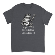 Load image into Gallery viewer, Life is Better with a Banjo T-shirt - Urban Celt