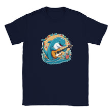 Load image into Gallery viewer, Dolphin Playing Guitar Unisex T-shirt - Urban Celt