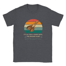 Load image into Gallery viewer, It's All Fun & Games Spoons T-shirt - Urban Celt