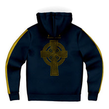 Load image into Gallery viewer, 1916 Easter Rising Navy Gold Fleece Lined Hoodie