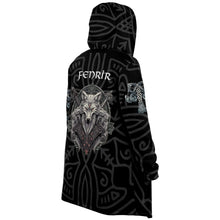Load image into Gallery viewer, Fenrir Viking Wolf Hooded Cloak - Urban Celt