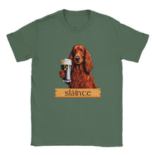 Load image into Gallery viewer, Sláinte Red Setter &amp; Guinness T-shirt
