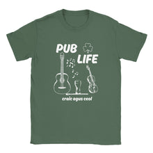 Load image into Gallery viewer, Irish Music Pub Life T-shirt - Urban Celt