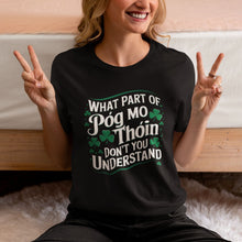 Load image into Gallery viewer, Patrick's Day Póg Mo Thóin Unisex T-shirt - Urban Celt