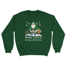 Load image into Gallery viewer, Irish You A Merry Christmas Sweatshirt - Urban Celt