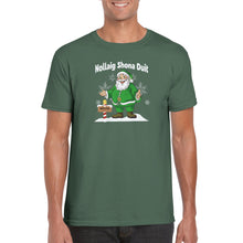 Load image into Gallery viewer, Nollaig Shona Dhuit Unisex T-shirt - Urban Celt