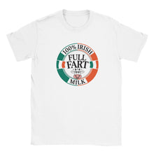Load image into Gallery viewer, 100% Irish Full Fart Milk Unisex T-shirt - Urban Celt