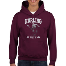 Load image into Gallery viewer, Hurling It's A Way Of Life Kids Hoodie - Urban Celt