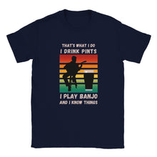 Load image into Gallery viewer, Banjo and Pints Sunset T-shirt - Urban Celt