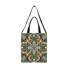 Load image into Gallery viewer, Irish Celtic Artwork Canvas Tote Bag - Urban Celt