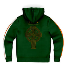 Load image into Gallery viewer, 1916 Easter Rising Black Fleece Lined Ziphoodie
