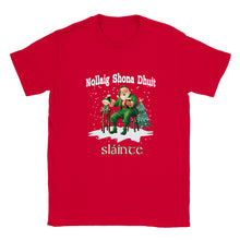 Load image into Gallery viewer, Sláinte Irish Christmas T-shirt - Urban Celt