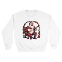 Load image into Gallery viewer, Santa Playing Banjo Sweatshirt - Urban Celt