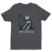 Load image into Gallery viewer, Cat Playing the Harp T-shirt - Urban Celt