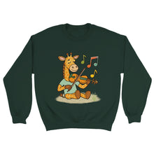 Load image into Gallery viewer, Giraffe Playing Fiddle Sweatshirt - Urban Celt