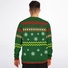 Load image into Gallery viewer, Nice Until Proven Naughty Christmas Sweatrshirt