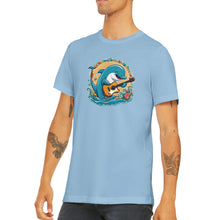 Load image into Gallery viewer, Dolphin Playing Guitar Unisex T-shirt - Urban Celt