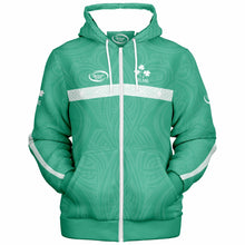 Load image into Gallery viewer, Ireland Rugby Microfleece Zip Hoodie - Urban Celt
