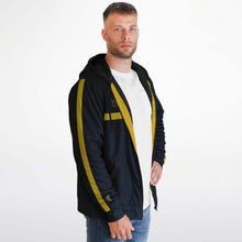 Load image into Gallery viewer, 1916 Easter Rising Navy Gold Fleece Lined Hoodie