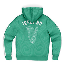 Load image into Gallery viewer, Ireland Rugby Microfleece Zip Hoodie - Urban Celt