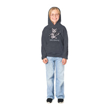Load image into Gallery viewer, Lord of the Strings Cat Fiddle Kids Hoodie - Urban Celt