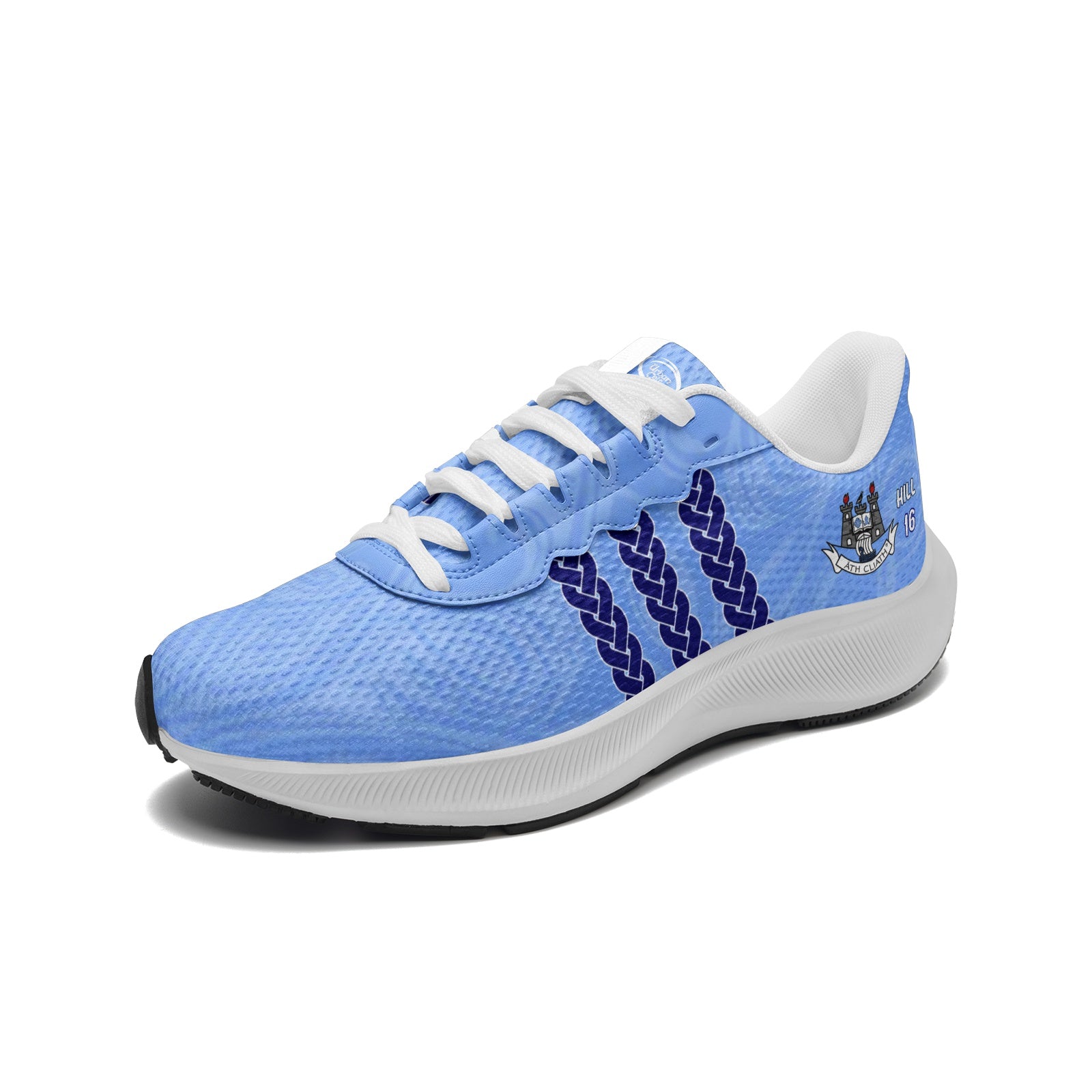 Dublin Hill 16 Mesh Tech Trainers, Dublin Gaelic Games Fan Sneakers – Urban  Celt
