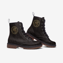 Load image into Gallery viewer, Celtic Wolf Vegan Leather Combat Boots - Urban Celt