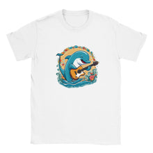 Load image into Gallery viewer, Dolphin Playing Guitar Unisex T-shirt - Urban Celt