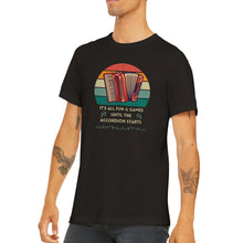 Load image into Gallery viewer, Fun & Games Piano Accordion T-shirt - Urban Celt