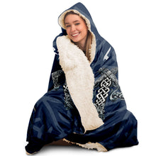 Load image into Gallery viewer, Fenrir Viking Wolf Hooded Blanket - Urban Celt