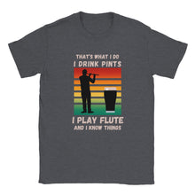 Load image into Gallery viewer, Pints and Flute Sunset T-shirt - Urban Celt