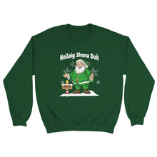 Load image into Gallery viewer, Nollaig Shona Dhuit Unisex Sweatshirt - Urban Celt