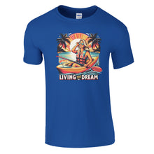 Load image into Gallery viewer, Living The Dream Woman Kayaker T-shirt - Urban Celt