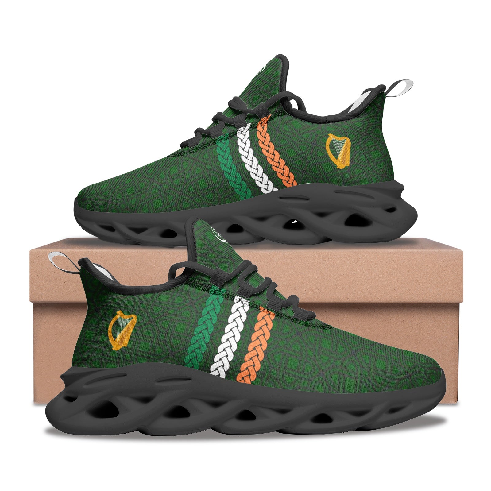 Celtic Storm Mesh Knit Trainers, Celtic Irish Styled Running Shoes – Urban  Celt
